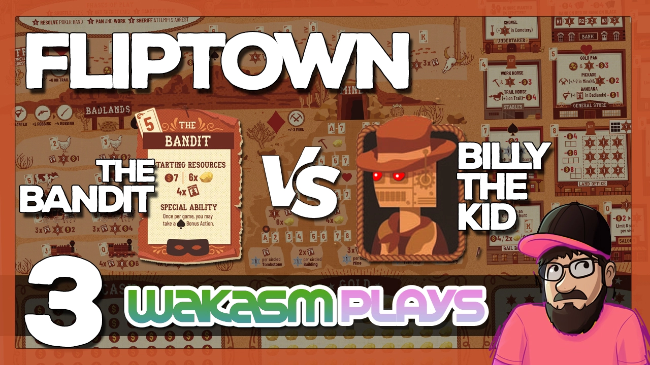 ▶️Fliptown – Ep 3 – The Bandit vs Billy The Kid Cowbot?Gimme Yer Chick’ns
