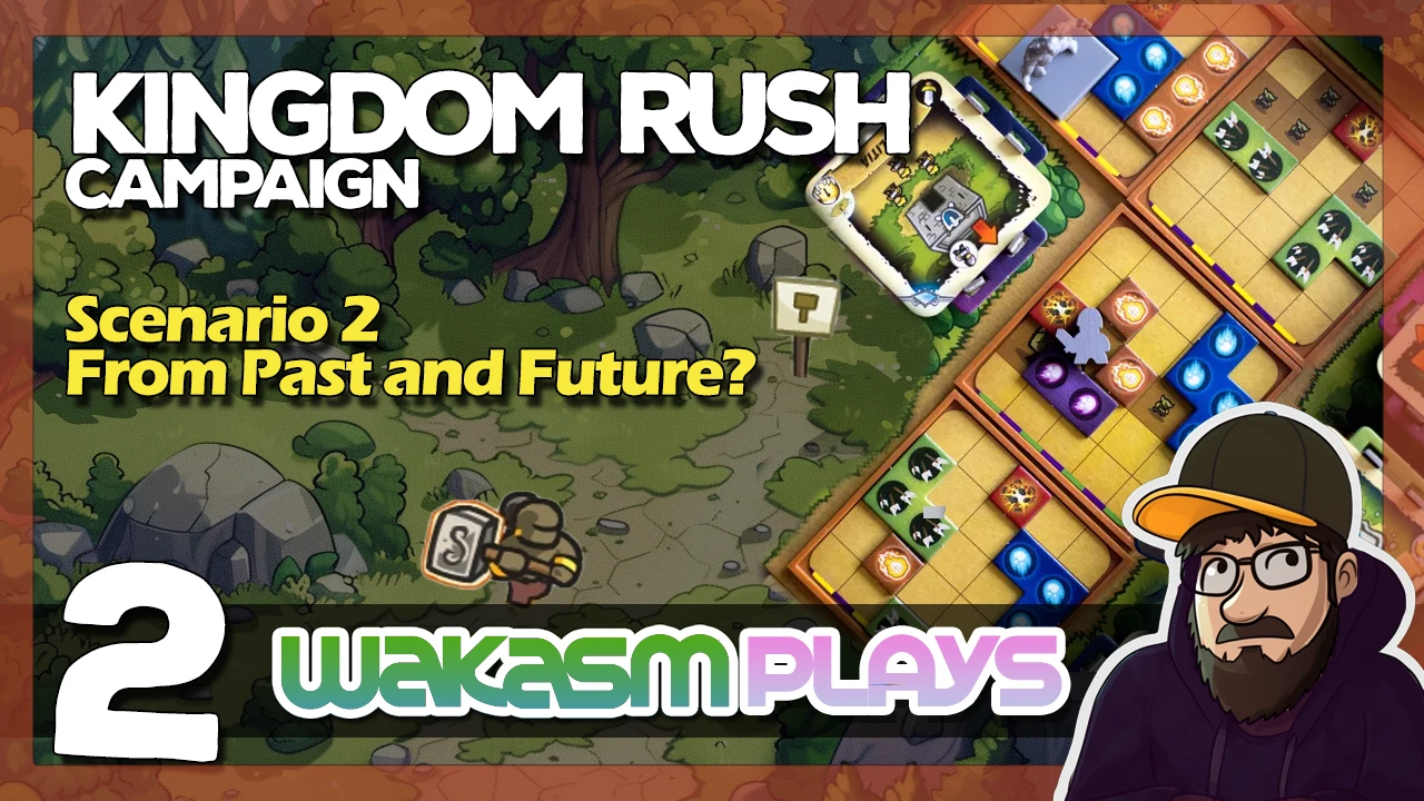 ▶️Kingdom Rush Rift In Time – Board Game🧙 Solo Scenario 2 – From Past and Future? – Iron Mode?!