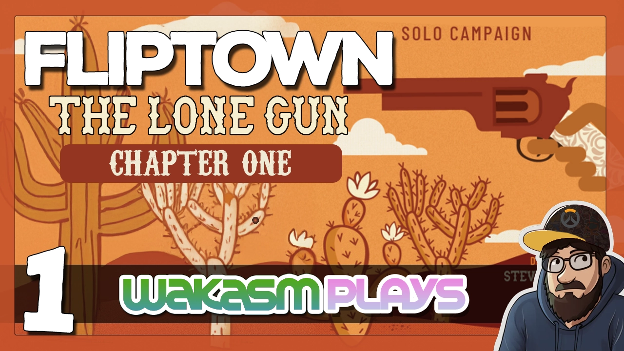 ▶️Fliptown The Lone Gun – Chapter 1 – A Stranger Comes To Town 🏜️