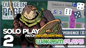 Dungeon Pages Overland Adventures📝 Patch the Regal Sentinel 🐦🗡️ | Solo Playthrough 🎲