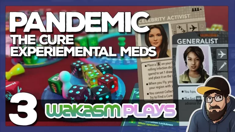 Pandemic: The Cure Solo - Celebrity Activist & Generalist 💊 Experimental Meds Challenge