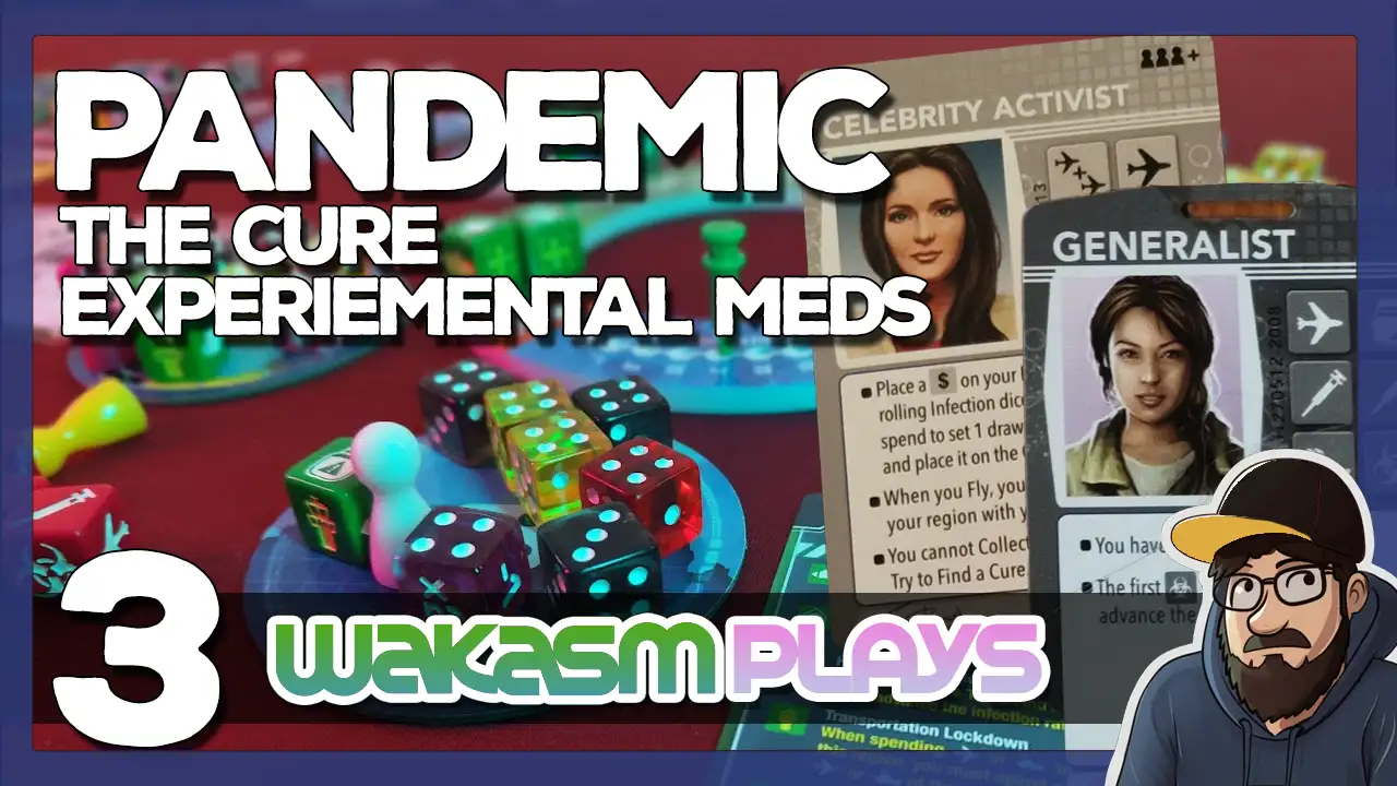 Pandemic: The Cure Solo – Celebrity Activist & Generalist 💊 Experimental Meds Challenge [Standard]