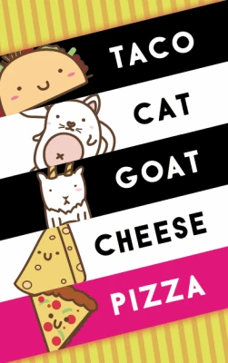 Taco Cat Goat Cheese Pizza Box Art