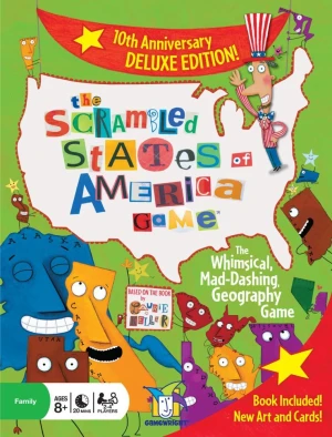 The Scrambled States of America: Deluxe Edition Box Art
