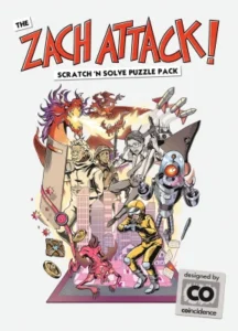 The Zach Attack! Scratch ‘n Solve Puzzle Pack
