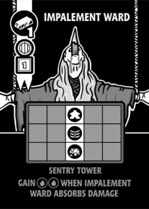 Impalement Ward Card Unbuilt - Morbin Fortress - Wakasm