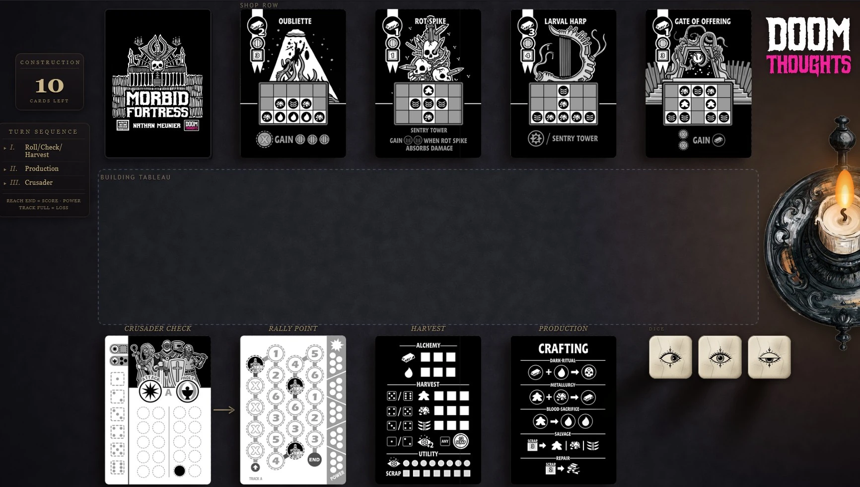 Morbid Fortress Review: A Great 18-Card Idea That Needs A Tiny Bit More