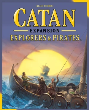 Catan: Explorers & Pirates Box Art