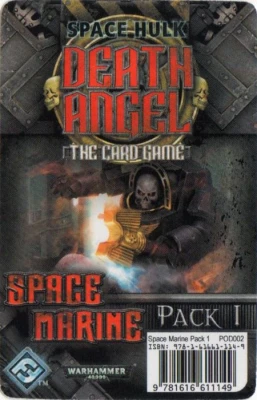 Space Hulk: Death Angel – The Card Game: Space Marine Pack 1 Box Art