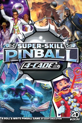 Super-Skill Pinball: 4-Cade Box Art