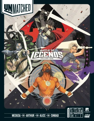 Unmatched: Battle of Legends, Volume One Box Art