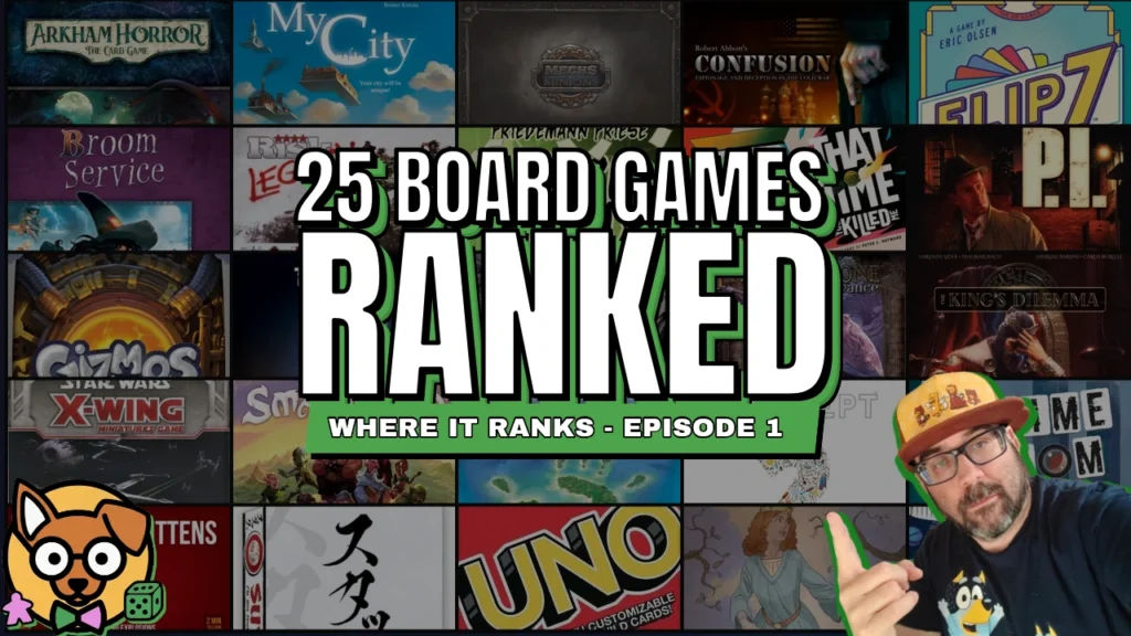 I’m Ranking Every Board Game I’ve Played… | Where It Ranks Ep 1